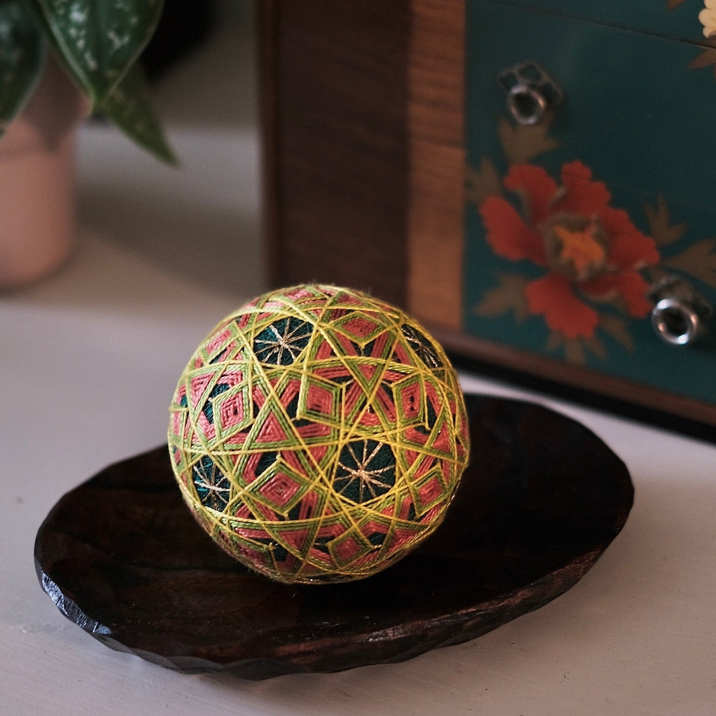 手工日本刺繡手毬 | 星光遊戲