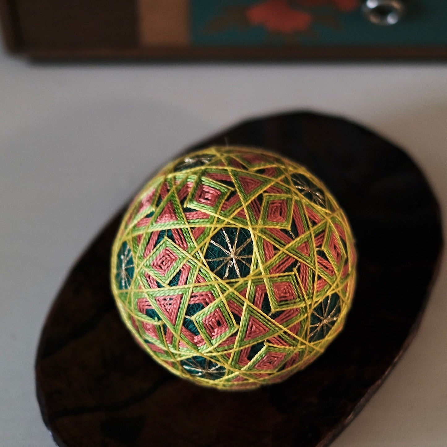 手工日本刺繡手毬 | 星光遊戲