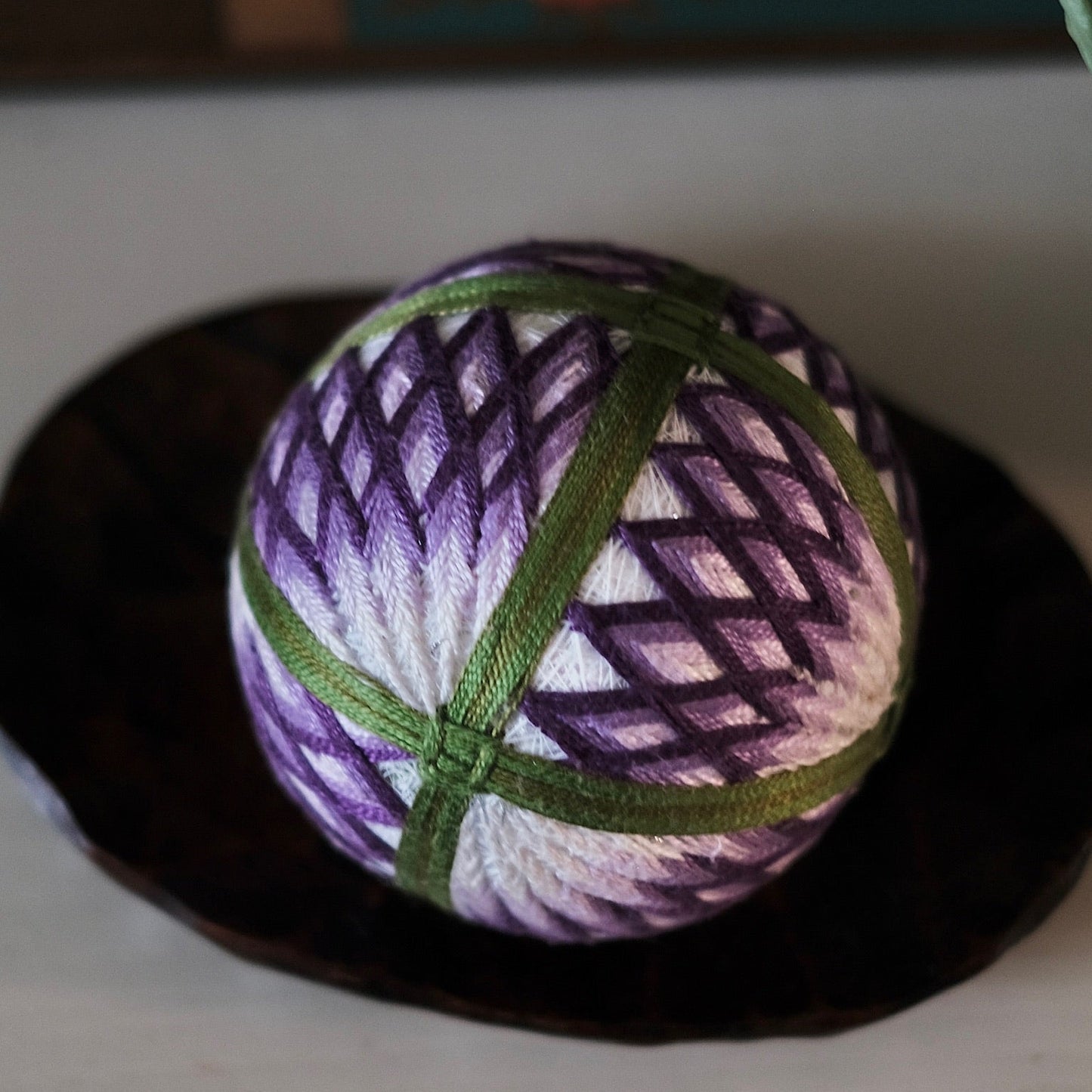 手工日本刺繡手毬 | 森羽の環