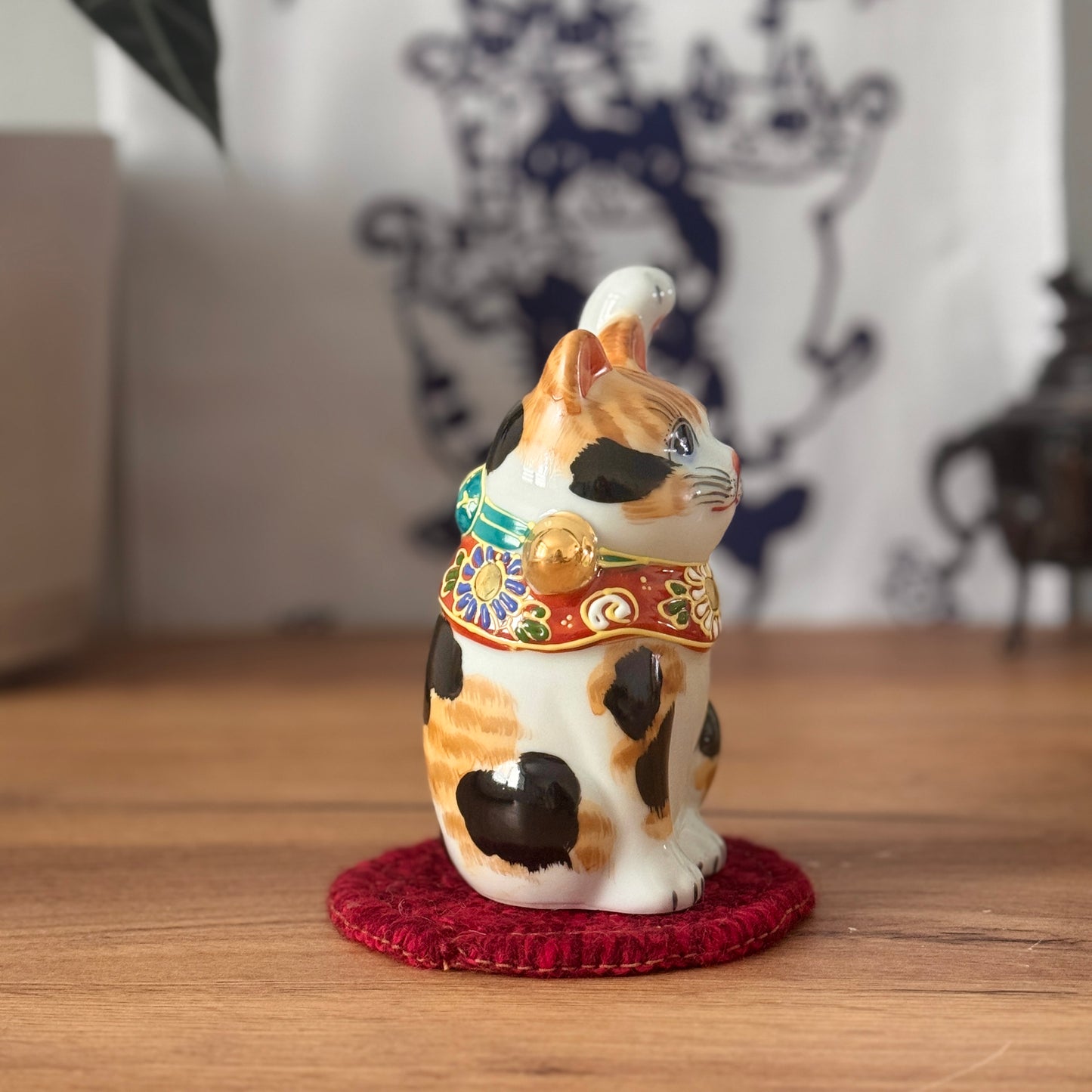 經典三花招財貓