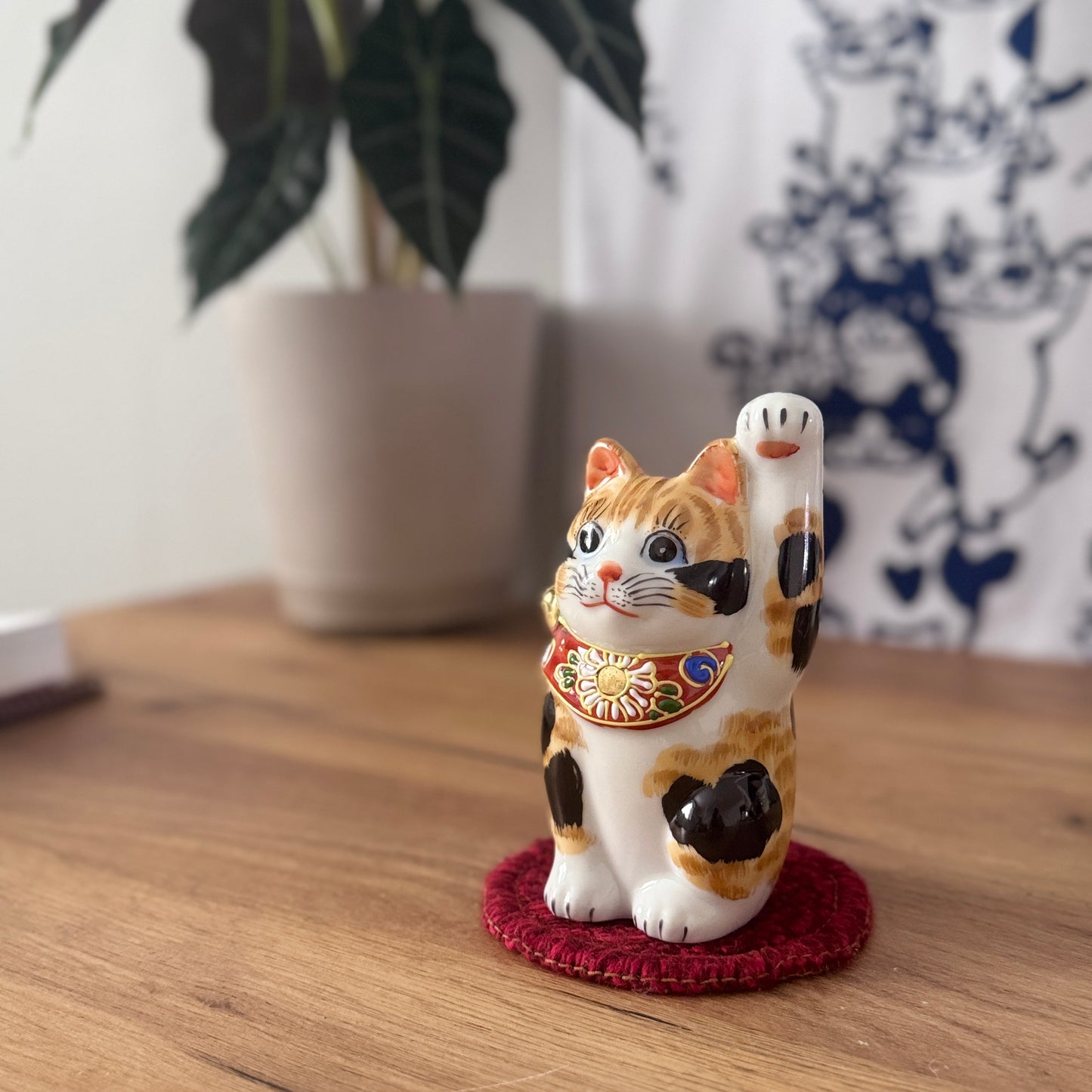 經典三花招財貓