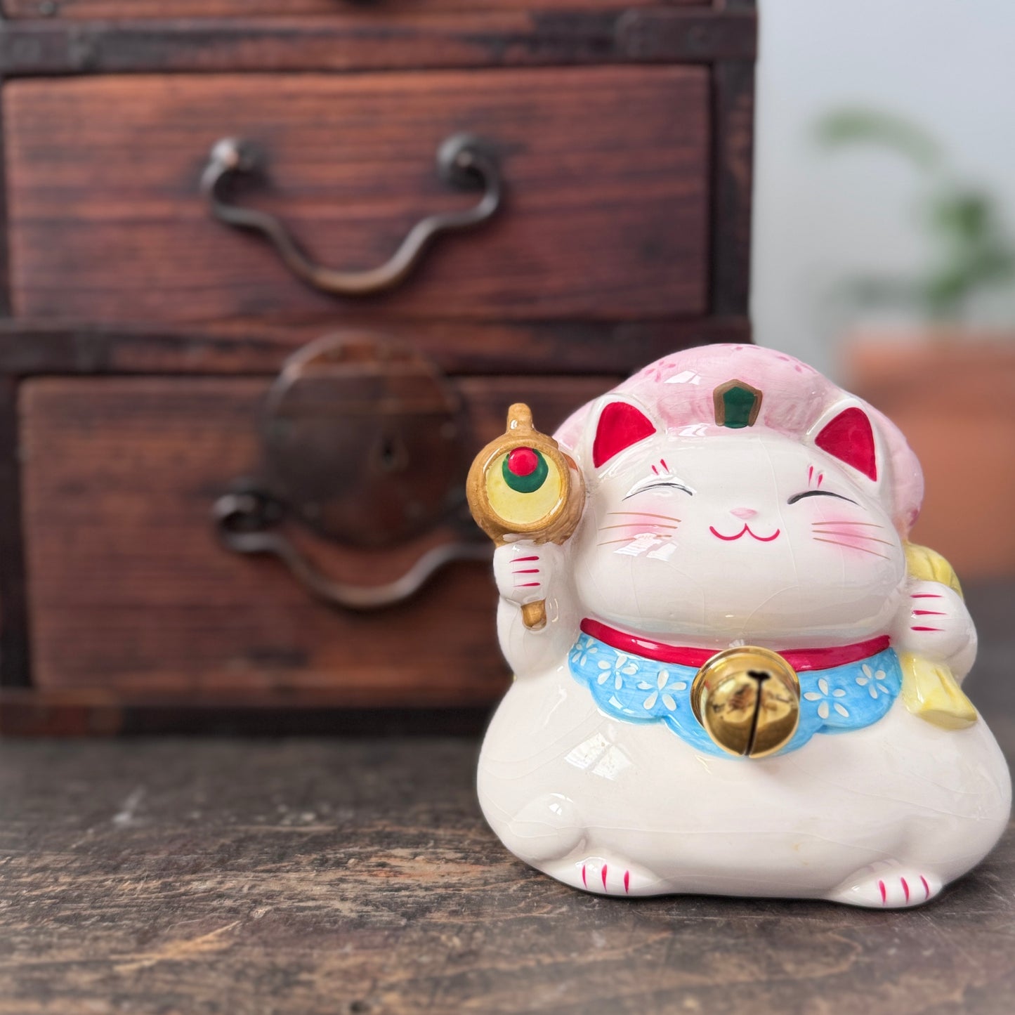 吉祥寶槌招財貓