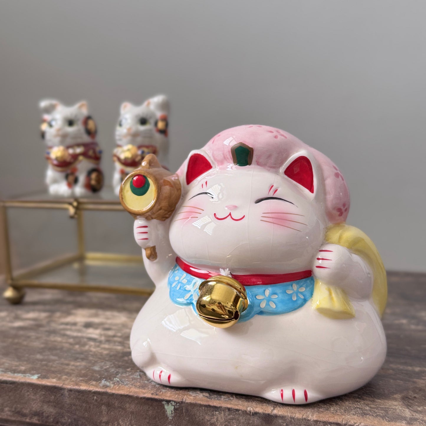 吉祥寶槌招財貓
