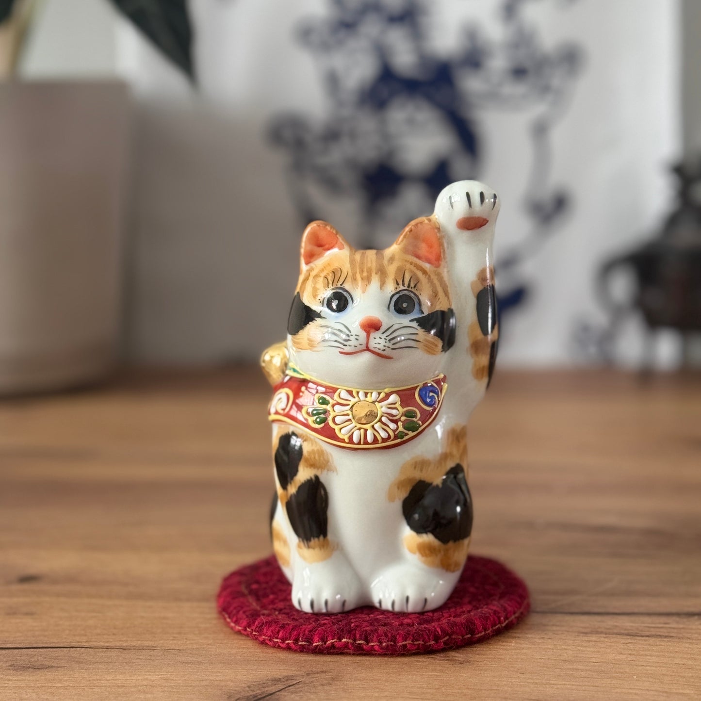 經典三花招財貓