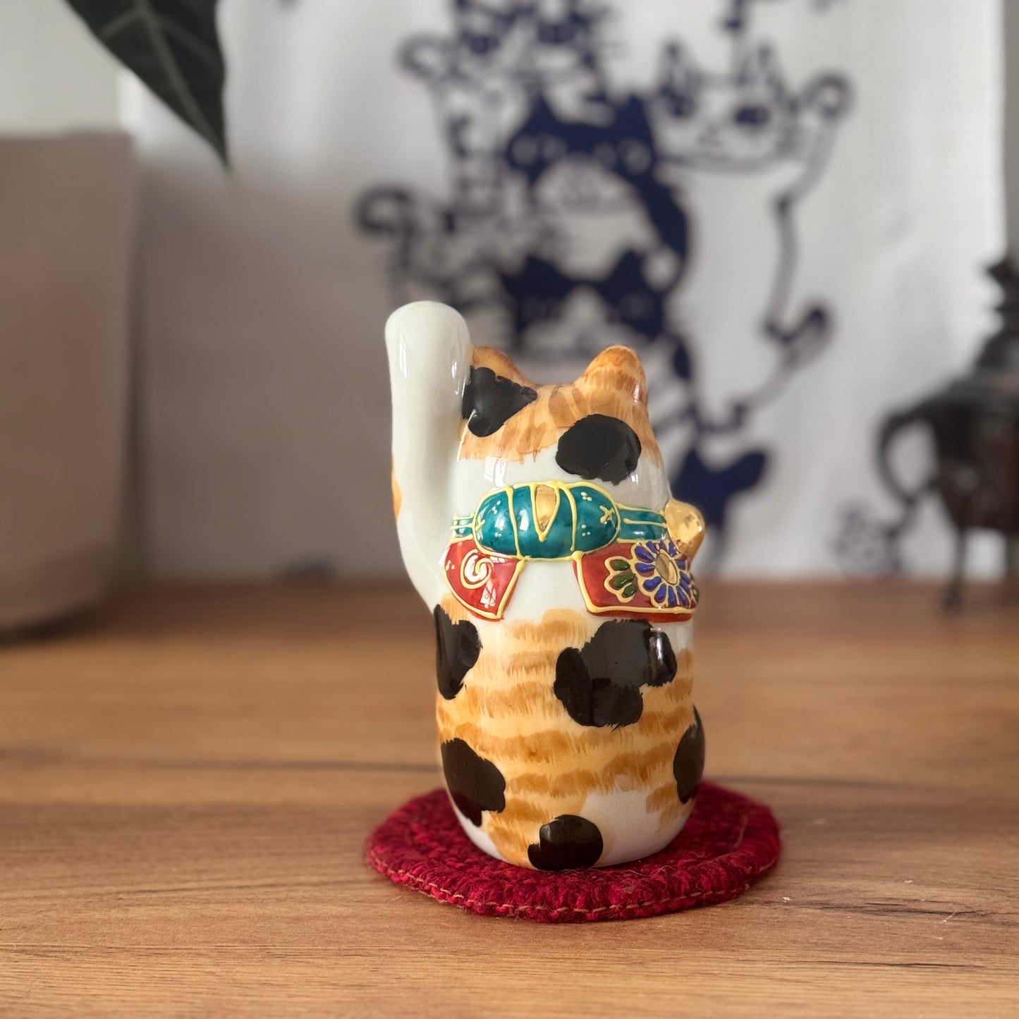 經典三花招財貓